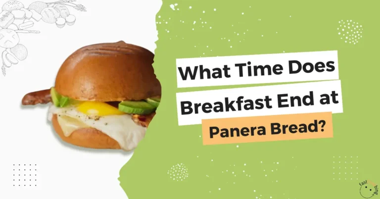 What Time Does Breakfast End at Panera Bread?